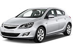 Какие лампы в Opel Astra J - хетчбек. Тип всех ламп